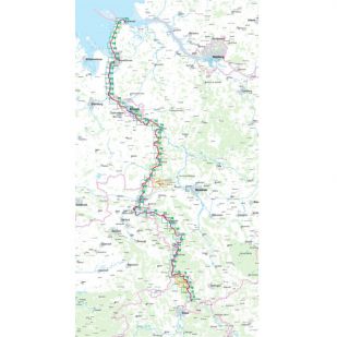 Weser Radweg Bikeline Fietsgids 2022