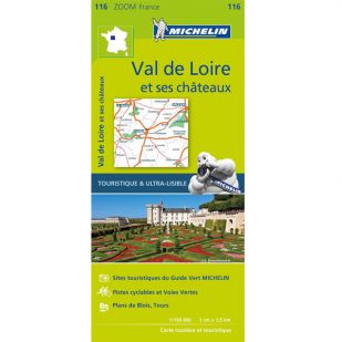 Michelin 116 Val De Loire Et Ses Chateaux