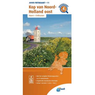 ANWB Regiokaart 11 Kop van Noord-Holland Oost 