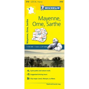 Michelin 310 Mayenne, Orne, Sarthe