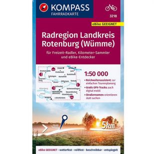 KP3218 Radregion Landkreis Rotenburg (Wümme) 1:50.000