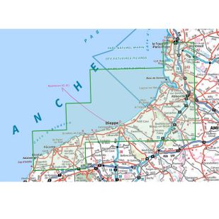 IGN Top 75: Baie De Somme (36) Normandie - Wandel- en fietskaart