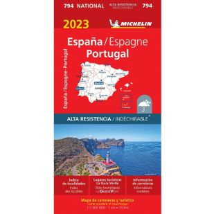 Michelin 794 Spanje & Portugal 2023