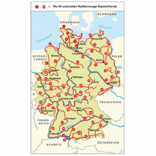 Die 50 Schonsten Radfernwege In Deutschland BVA