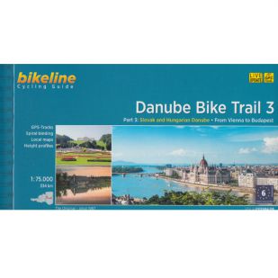 Danube Bike Trail 3 Vienna- Budapest Bikeline Fietsgids
