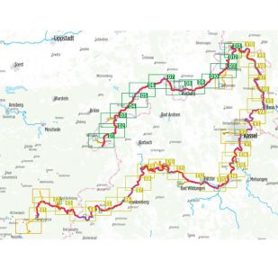 Ederradweg en Diemelradweg Bikeline fietsgids (2023)