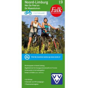 Falk Fietskaart 19 Noord-Limburg 