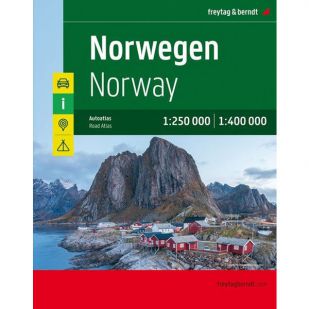 F&B Noorwegen Road Atlas 1:250.000 / 1: 400.000 