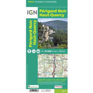 IGN Perigord-Noir (26) - Wandel- en Fietskaart