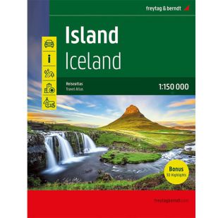 F&B Iceland / IslandRoadatlas 1:150.000