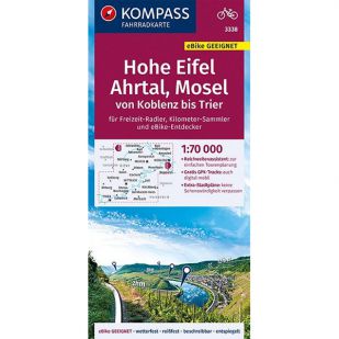 KP3338 Hohe Eifel - Ahrtal - Mosel - Von Koblenz bis Trier!