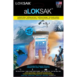 Loksak - waterdicht beschermhoesje 8,57 X 15,88 CM 2 ST. (5 inch smartphone)