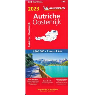 Michelin 730 Wegenkaart - Oostenrijk 2023