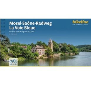 Mosel-Saone-Radweg La Voie Bleue Bikeline Fietsgids
