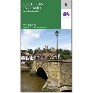 OS Road Map 8: South East England