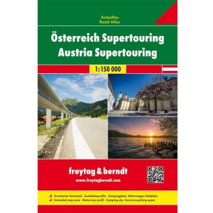 F&B Oostenrijk Supertouring Road Atlas 1:150.000