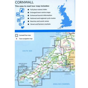 Cornwall OS Tour Map