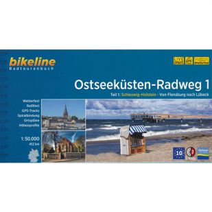 Ostseekusten Radweg 1 Bikeline Fietsgids !