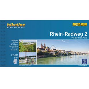 Rhein Radweg 2 Bikeline Fietsgids 