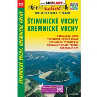 Shocart nr. 229 - Stiavnicke Vrchy, Kremnicke Vrchy
