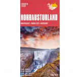 IJsland noord-oost Ferdakort