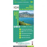 IGN Top 75: Ubaye, Val d'Allos, Lac de Serre-Poncon (08) - Wandel- en fietskaart