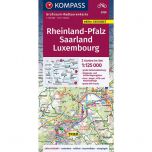 KP3709 Radkarte Rheinland-Pfalz - Saarland - Luxembourg 