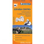 Michelin 576 Extremadura, Castilla - La Mancha, Madrid 