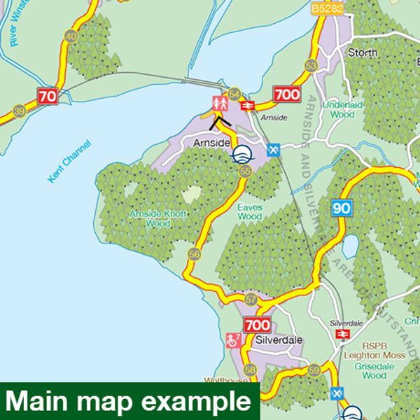 Sustrans Map The Bay Cycle Way
