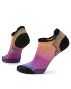 Smartwool Run Zero Cushion Low Ankle met Ombre print voor dames