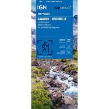 IGN Top 75: Gavarnie Néouvielle Luchonnais Pic du Midi de Bigorre (19) - Wandel- en fietskaart