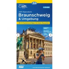 Braunschweig und Umgebung (Regionalkarte)
