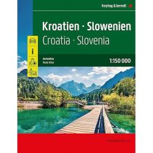 F&B Kroatië Slovenië Superatlas - 1:150.000