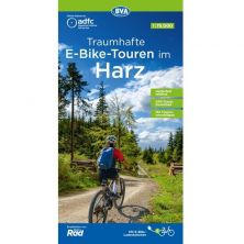 E-Bike-Touren im Harz (Regionalkarte)