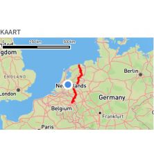 In uw App-store: Fietsen langs het Pieterpad