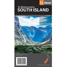 Nieuw-Zeeland - South Island Regional Map !