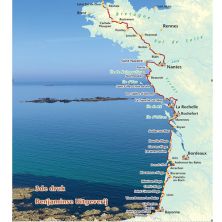 La Vélodyssée: Roscoff a Hendaye - Nederlandstalig