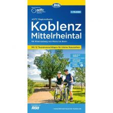Mittelrheintal - Koblenz/Bonn/Mainz (Regionalkarte)