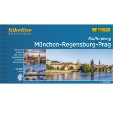 München/Regensburg - Praag Bikeline Fietsgids 