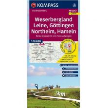 KP3363 Weserberland, Leine, Gottingen, Northeim, Hameln 