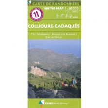 Pyrénées Carte no.11: Collioure-Cadaqués (Rousillon) !