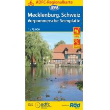 Mecklenburgische Schweiz/Vorpommersche Seenplatte (Regionalkarte)