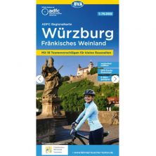 Würzburg / Fränkisches Weinland (Regionalkarte)