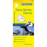 Michelin 322 Deux-Sevres, Vienne 