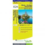 IGN 111 Metz/Verdun/Luxembourg