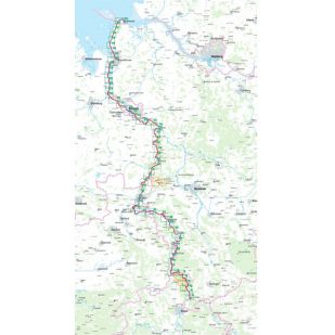 Weser Radweg Bikeline Fietsgids (2026)