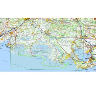 IGN Top 75: Camargue Alpilles (33) - Wandel- en fietskaart