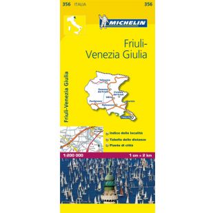 Michelin 356 Friuli Venezia Giula