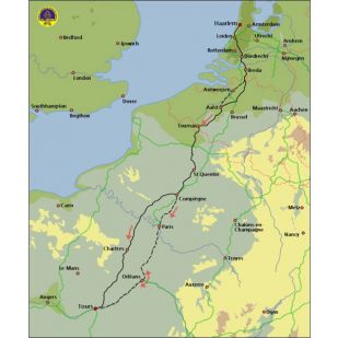 St. Jacobs fietsroute deel 1