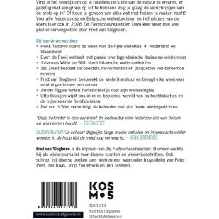 De fiets scheurkalender 2026